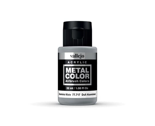 Vallejo Vallejo: 77.717 - Metal Color - Dull Aluminium (32 ml)