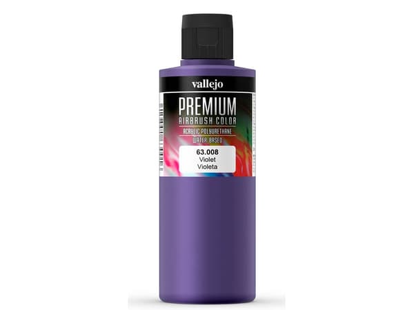 Vallejo 63.008, 200 ml, Violetti, Matta, Pullo