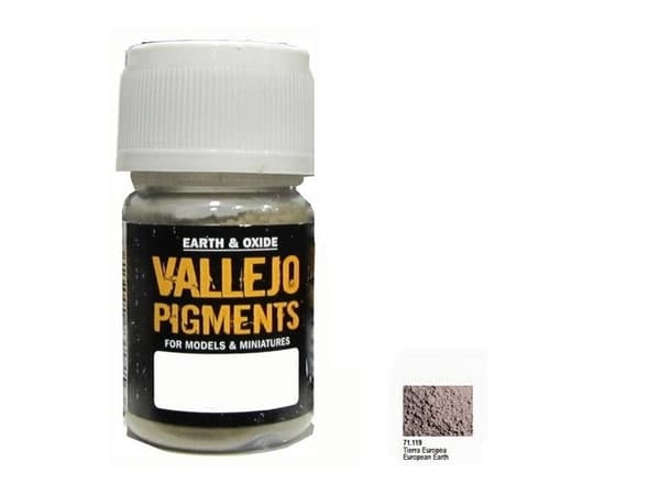Vallejo Pigment European Earth 73119