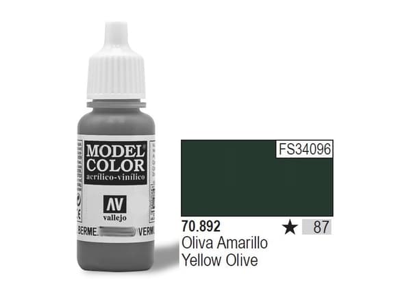 Vallejo Färg Nr87 Gul Oliv 17ml - 70892