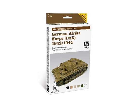 Model Air set German Afrika Koorps 1942/1944 6x8ml