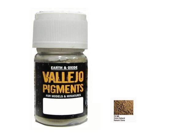 Vallejo Pigment Natural Siena 73105