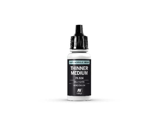 Vallejo 70.524, 17 ml, Muovipullo, Läpinäkyvä