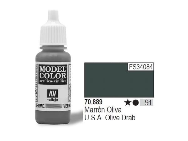 Vallejo Color matowa Nr 91 Oliwna 17ml (70889)