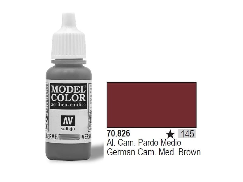 GERMAN CAM. MEDIUM BROWN *