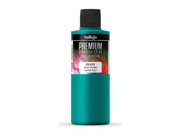 Vallejo 63.012, 200 ml, Blå, Grønn, Matte, Flaske
