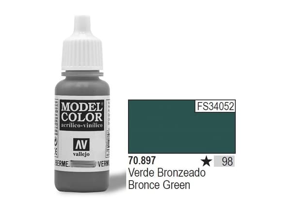 Vallejo Färg Nr98 Bronsgrön 17ml (70897)