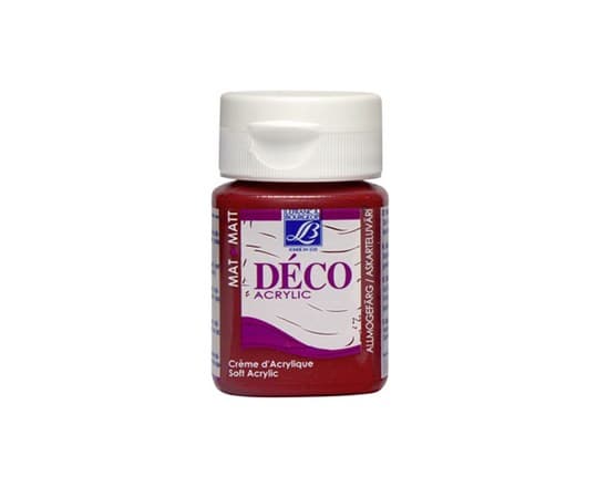 DECO SOFT ACRYLIC 50 ML INTENSE RED 318