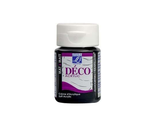 DECO SOFT ACRYLIC 50 ML BLACK 270