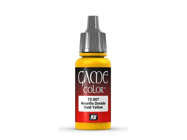 Vallejo 72.007, 17 ml, Gult, Matte, Flaske