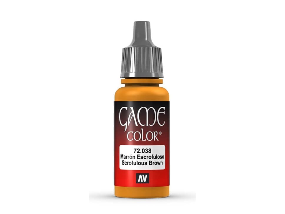 Vallejo 72.038, 17 ml, Brun, Matt, Flaska