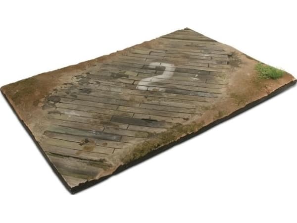 Scenics Diorama Bases Wooden Airfield Surfac 31x21