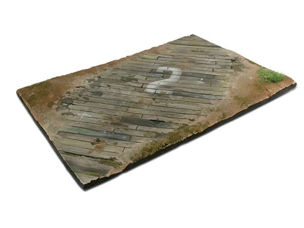 Scenics Diorama Bases Wooden Airfield Surfac 31x21