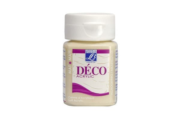 LEFRANC & BOURGEIS DECO SOFT ACRYLIC 50 ML MILK CREAM 872
