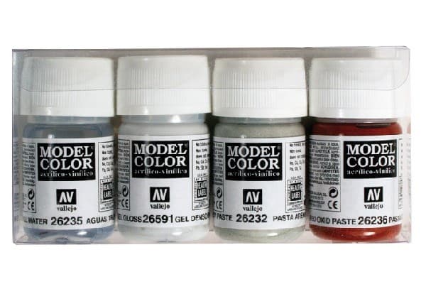 Vallejo Vallejo: 73.189 - Diorama Effects Set - Mud & Puddles (4 x 35 ml)