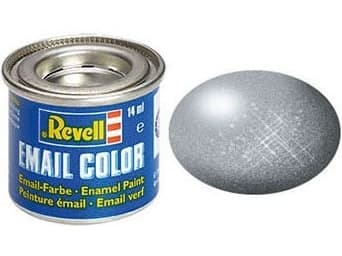 Revell Steel, metallic 14 ml-tin, Sølv, 1 stk