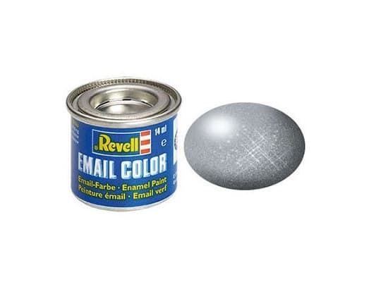 Revell Steel, metallic 14 ml-tin, Sølv, 1 stk
