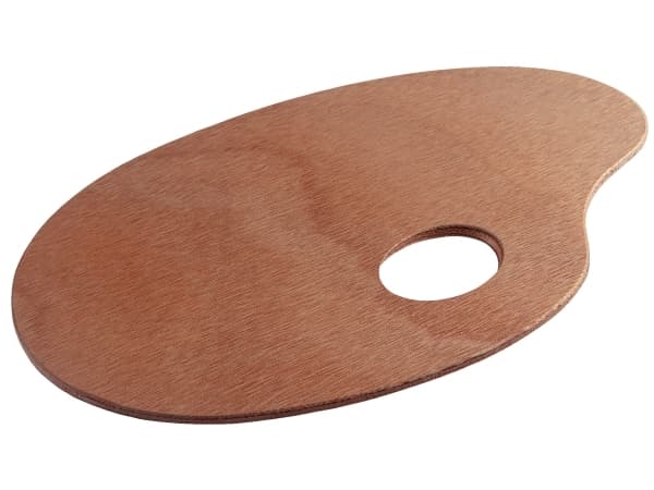 Talens Träpalett Oval 21 X 30 Cm