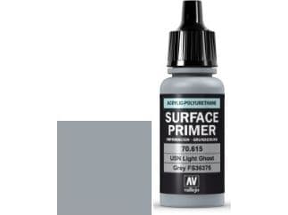 Vallejo USN Light Ghost Grey 17 ml. Vallejo Surface Primer universal akrylprimer