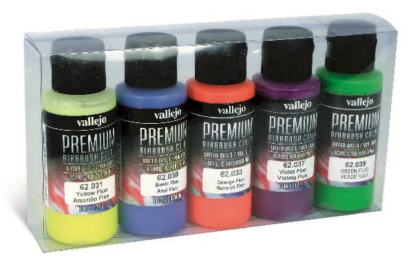 Vallejo 62.102, 60 ml, Blå, Grön, Magenta, Violett, Gul, Matt, Flaska