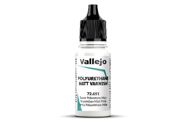 Vallejo Vallejo: 72.651 - Matt Polyurethane Varnish (18 ml)