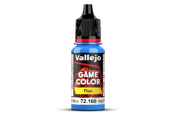 Fluorescerende blå 18ml