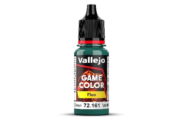 Vallejo Vallejo: 72.161 - Game Color - Fluo - Cold Green (18 ml)