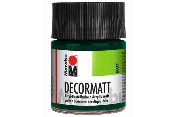 Decormatt 50ml 075, tummanvihreä