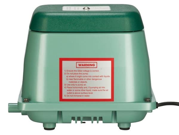 Luftpump - Hiblow luftspridare - SC391 - Hp-150 luftpump 180Lmin på 1,3m, 18mm utlopp, 125 Watt