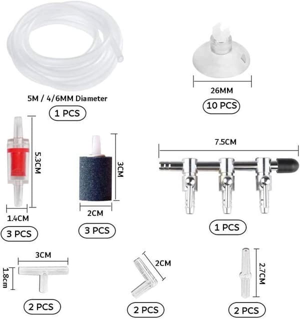 Luftpump - luftspridare Kingrun - 3613