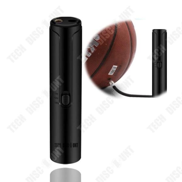 TD® sladdlös bärbar fotbollspump Utomhussport Basket Elektrisk pumpbelysning Bärbar luftpump