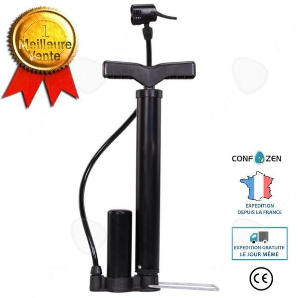 CONFO® Liten hushålls högtryckscykelluftpump