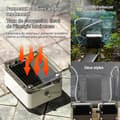 Miniatyrbild 3 av 4: INN Solardrivna syre-pump 4W 6L/min 5200mAh uppladdningsbar justerbar bärbar luftpump syreator för akvarium pump