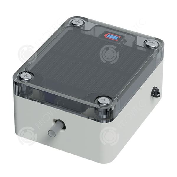 INN Solardrivna syre-pump 4W 6L/min 5200mAh uppladdningsbar justerbar bärbar luftpump syreator för akvarium pump