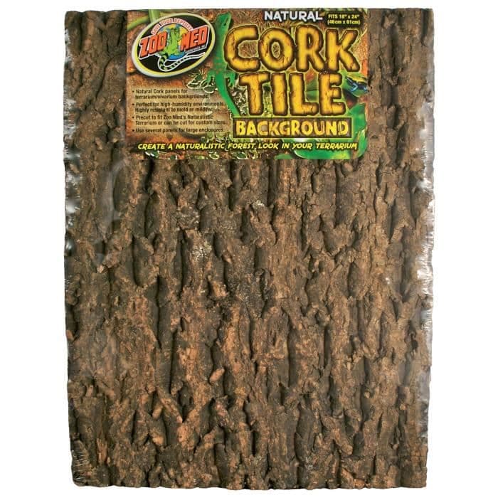 ZOO MED Kork baggrund - 45x61 cm - Til terrarium