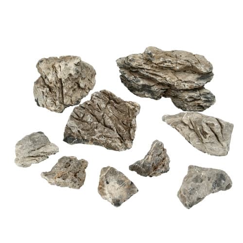 Sten Rock-box Minilandskap Grå