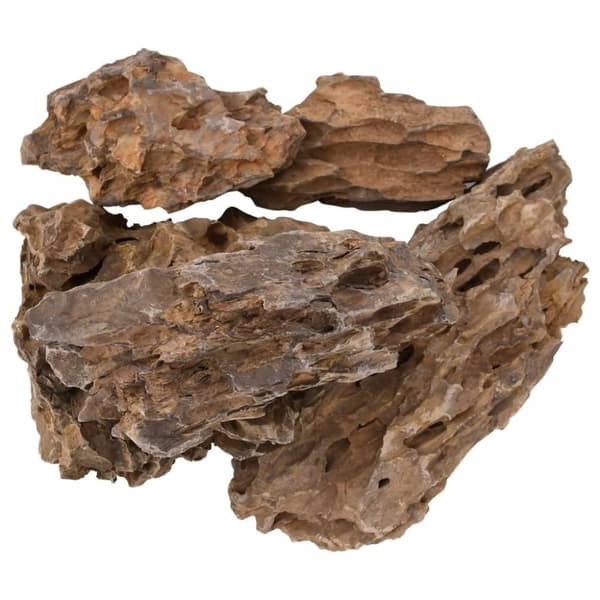 vidaXL Lohikäärmekivet 25 kg monivärinen 10-30 cm