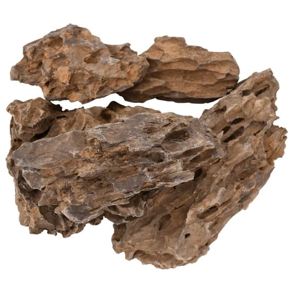 vidaXL Lohikäärmekivet 10 kg monivärinen 10-30 cm