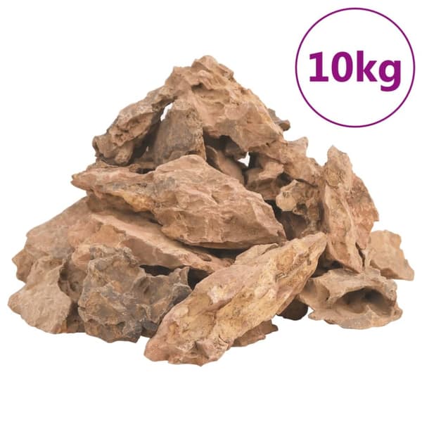 Lohikäärmekivet 10 kg ruskea 1-10 cm