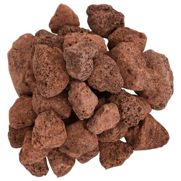 Lavagrus 25 kg röd 3-5 cm