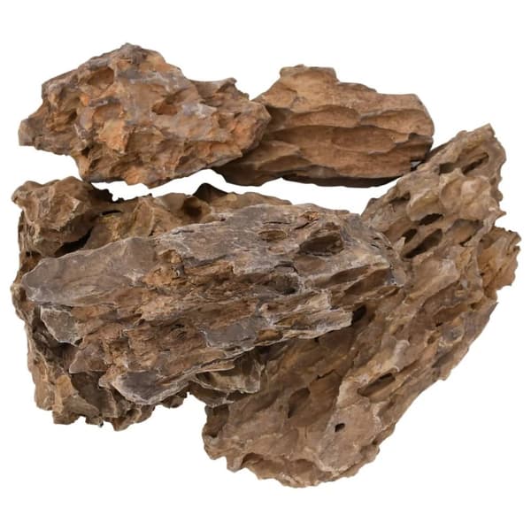 Drakstenar 25 kg blandade färger 10-30 cm