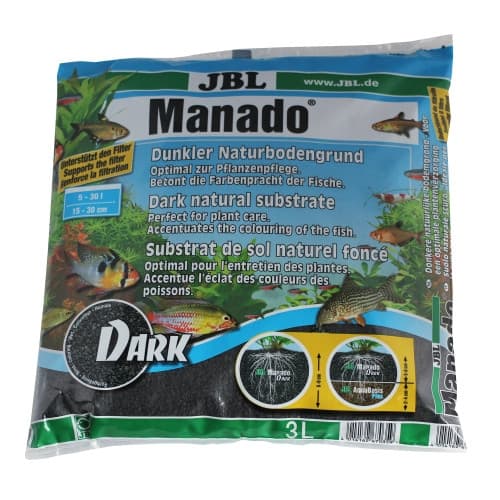 Akvariegrus Manado Dark JBL 3 l