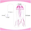 Miniatyrbild 2 av 4: Dekoration av Medusa för Fiskreservoar - Överensstämmer med bilden - Rosa - Tillverkad av resin