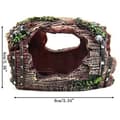 Miniatyrbild 2 av 4: Dekoration för akvarium i resin - Röd - Fatgrotta - 9,5 x 7 x 5 cm