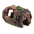 Miniatyrbild 1 av 4: Dekoration för akvarium i resin - Röd - Fatgrotta - 9,5 x 7 x 5 cm
