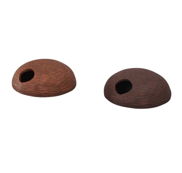 Akvarie dekoration, hule, medium 13,5 cm farveblanding