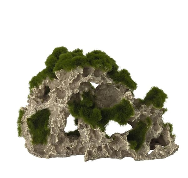 Akvarie dekoration, mossa rock 3 25x9x17cm