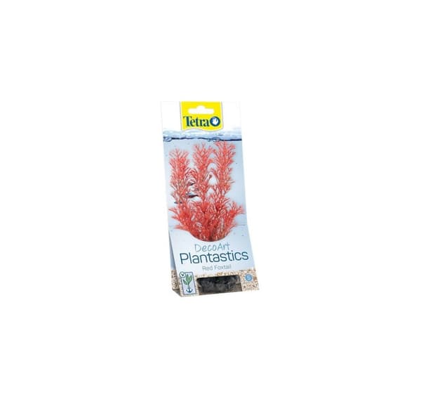 Plastplante Tetra Rævehale, rød, medium
