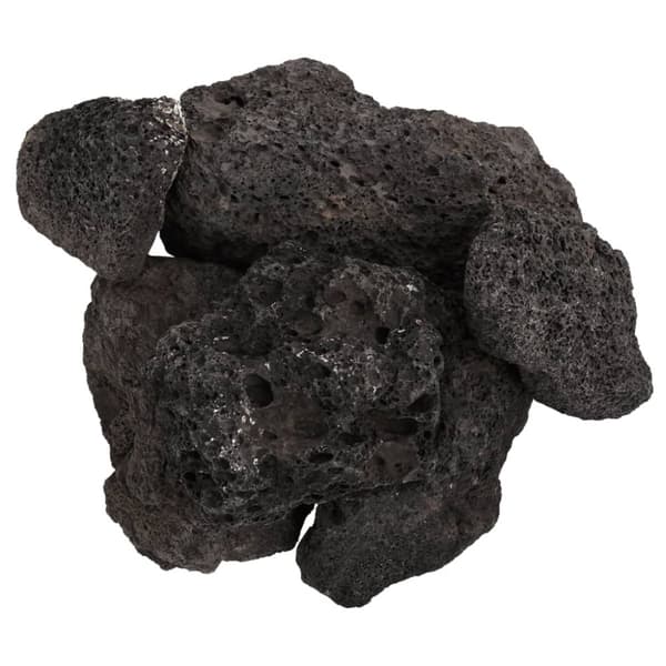 Vulkaaniset kivet 10 kg musta 10-30 cm