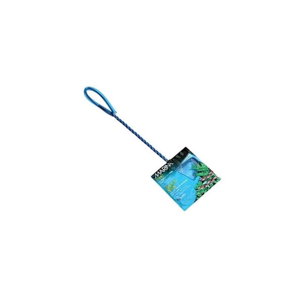 Akvariefisknät Marina 15x30cm blå